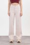 11104 Lycra Wide Leg Trousers Beige - 3