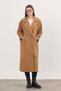Tan Cufflink Detail Coat 7270A - 9