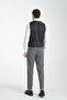 Plaid Patterned V-Neck Vest Slim Fit - 7