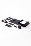 Pera Leather Desk Set 12 Pieces with Cover Model with Triple Paper Shelves