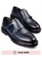Genuine Leather, Eva Sole, Saddled, Leather Men's Shoes