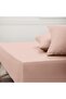 Makiteks 100% Cotton Beige 160X200+2*(50X70) Double Fitted Sheet and Pillowcase Set - 3