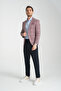 Slim Plaid Slim Fit Slim Fit Men's Blazer Jacket - 7