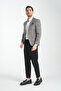 Slim Plaid Slim Fit Slim Fit Men's Blazer Jacket - 7