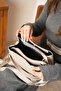 Women's Monogram Printed Hand and Shoulder Bag Ebat 25 X 25 - 3