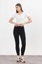 Black High Waist Slim Fit Trousers - 2111 - 8