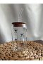 Glass with Straw Waterproof Bow Patterned Gift Coffee Glass Coke Glass Water Glass - 2
