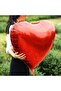 Heart Foil Balloon Red Large (30 Inc-78 Cm) - 2