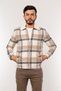 1001-Fw Men's Plaid Coat - 4