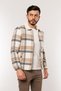 1001-Fw Men's Plaid Coat - 3
