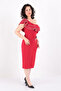 1552 Women's One-Shoulder Evening Dress - 3
