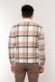 1001-Fw Men's Plaid Coat - 5
