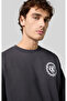Eco Future Crewneck Sweatshirt Organic Cotton Black Men's Sweatshirt-220427-Es503 - 3