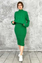 Women's Soft Textured Double Dress Sweater Knitwear Set