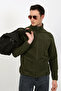 6019 Regular Fit Soft Textured Winter Micro Fleece Cardigan