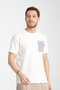 Knitted Men's 100% Cotton Slim Fit Crew Neck T-Shirt - 2