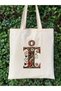 Letter I Design Letter I Bag, Y2 Pinterest Retro Unisex Cloth Bag Tote Bag, Shopper Bag - 4