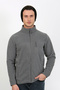 6019 Regular Fit Soft Textured Winter Micro Fleece Cardigan - 3