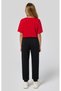 Icons Rib Cuff Pants Black Children's Sweatpants-306972-Kk001 - 2