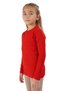 Unisex Girls and Boys Badi Crew Neck Long Sleeve Red T-Shirt - 4