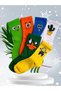 Unisex 6-Piece Colorful Plain Cheerful College Tennis Socks Ns1111