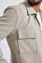 Polo Neck Snap Closure Pocket Shirt Jacket Z5178Az23Au - 8
