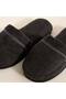 Solid Bamboo Unisex Slippers Anthracite - 3
