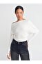 Asymetric Collar Ball Bluz with 31487 Dilvin Finger Detail - 3