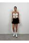 New Season Women's Waist Fold Crinkle Resistant Pleated Mini Skirt 23W02013 - 4