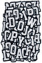 72Pcs Iron-On Sticking Woven Rigging Letters Patch Patch Patch Model - 3