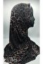 Sandy Shawl Leopard Brown