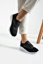 Black White Anatomical Flexible Sole Slip-on Sneakers Casual Sneakers - 5