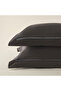 غطاء وسادة إديلين 50x70 سم أنثراسايت - 3