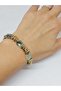 Prehnite (Prinayt) Stone Design Bracelet (55896) - 3