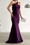 Maxi Length Stretchy Diver Fabric Cross Neck Strap Women's Evening Dress Graduation Dress 582211 - 4