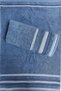 100% Cotton Striped Jacquard Set of 2 Towels 60X110Cm+40X60Cm - 2