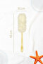 Bath Loofah Yellow with Handle - 2
