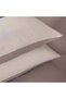 Bettıe 100% Cotton Double Duvet Cover Set 200X220 cm Beige/Tas - 3