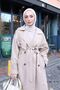 Classic Trench Coat with Epaulettes - 8