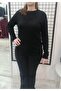 Jm Tulle Detailed Crew Neck Knitwear Blouse - 2