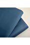 Alana 100% Cotton King Size Fitted Sheet 200X200 cm Blue - 3