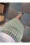 Product 36 Is the Size - Waist: 36cm. (Slim Waist) Women's Lined Winter High Waist Above-The-Knee Pencil Skirt - 2