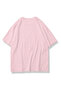 Pink Unisex Stone Printed Compass T-Shirt - 2