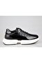 20173 Genuine Leather Black Patent Leather Men's Casual Shoes - 3