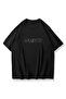 Black Unisex Cosmic Stone Printed T-Shirt