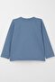 Baby Boy Long Sleeve T-Shirt with Cool Teddy Bear Embroidery, 9 Months-3 Years, Indigo - 2