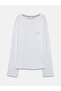 Crew Neck Women's Pajamas Set - W4Gb87Z8 - 2