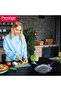 Essential Cast Aluminum black 28cm Grill Pan Induction-Based - 5