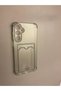 Samsung Galaxy A16 Clear Silicone Phone Case with Card Holder
