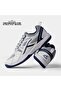 Raze Non-marking Badminton Shoes For Men | White/navy Blue, Uk 9/us 10/eu 43 | Polyester, Rubber - 4
